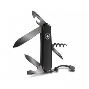 Briceag Victorinox Spartan PS Black, negru - 1.3603.3P pe lung