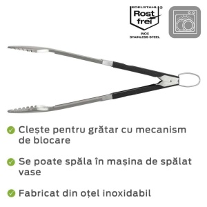 Cleste pentru gratar Wenko Black Outdoor Kitchen - 55004100 - Img 5