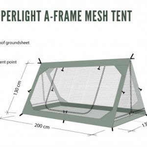 Cort 2 Persoane DD SuperLight – A Frame-panza anti insecte - 0707273933768 7
