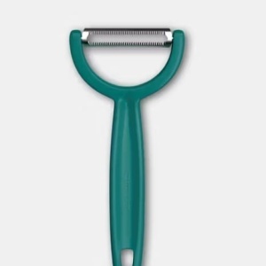 Curatator Victorinox Ypso Peeler, lama dubla zimtata, Green - 6.0963.4 - Img 2
