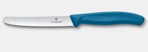 Cutit de Bucatarie Victorinox Swiss Classic Tomato and Table Knife, Albastru - 6.7832.C1