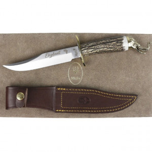 Cutit Muela Elephant 16BF, lama 16cm - Cutit Colectie Big Five Africa cu teaca