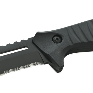 Cutit outdoor Cattara Warrior 22.5cm, teaca tactica cu prindere curea - TT13221