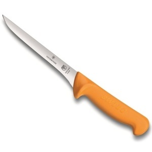 Cutit pentru dezosat Victorinox Swibo Boning Knife , lama 16cm, Orange 5.8409.16