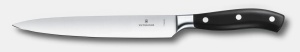 Cutit pentru friptura Victorinox Grand Maitre Forged Carving Knife, lama 20cm, Black 7.7203.20G