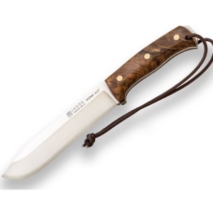 Cutit pentru Outdoor Joker Nomad 6.5", maner nuc, lama full tang 16.5cm CN137