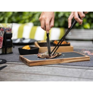 Cutit Santoku Ace 17,5 cm Wenko Black Outdoor Kitchen - 55056100 - Img 3