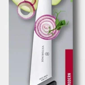 Cutit Victorinox Swiss Modern Chef Knife, lama 15cm, Black 6.9013.15B - Img 3