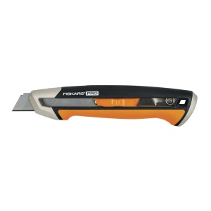 FISKARS Cutit utilitar cu lama retractabila, 18mm, CarbonMax Snap-off - 1061194