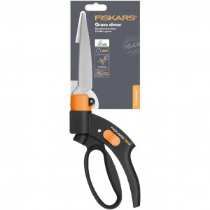 FISKARS Foarfeca cu servo-mecanism pentru gazon GS42, 344 mm, 310 g - 1000589 - Img 3