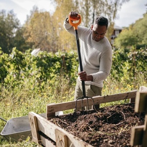 FISKARS Furca pentru compost Solid - 1070674 - Img 5
