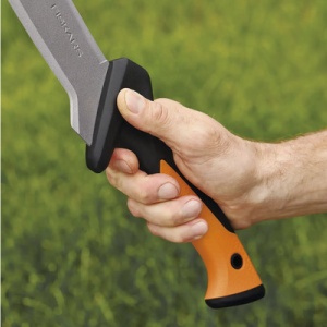 FISKARS Maceta Fiskars Solid, 61.7 cm, negru/portocaliu - 1051235 - Img 7