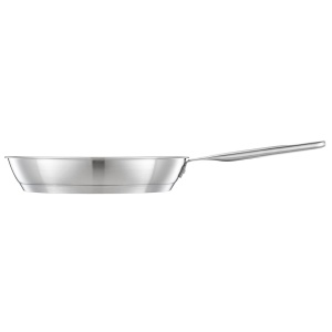 FISKARS Tigaie din otel inoxidabil, fara acoperire antiaderenta, Fiskars All Steel Pure, Ø 28 cm - 1065628