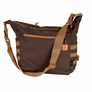 Geanta de umar Helikon-Tex Bushcraft Satchel Bag Molle Earth Brown Clay 17L - TB-BST-CD-0A0BA