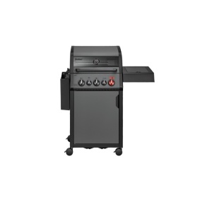 Gratar pe gaz, 3 arzatoare inox, arzator infrarosu, grile fonta, Enders Hyde 3 SIKR Turbo - 804033 - Img 4