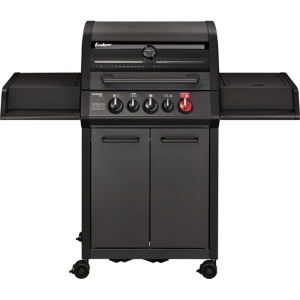 Gratar pe gaz, 3 arzatoare inox, arzator infrarosu, grile fonta, Enders Monroe Pro 3 SIK Turbo, grafit mat - 838133