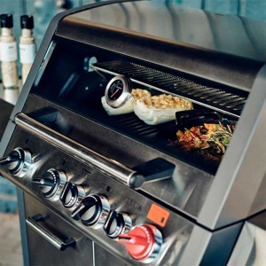 Gratar pe gaz, 4 arzatoare inox, arzator infrarosu, grile fonta, Enders Monroe Pro 4 SIK Turbo - 837833 - Img 7