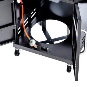 Gratar pe gaz Char-Broil Performance Power Edition 3, grile din fonta, sear burner, TRU-Infrared - 140988 - Img 6