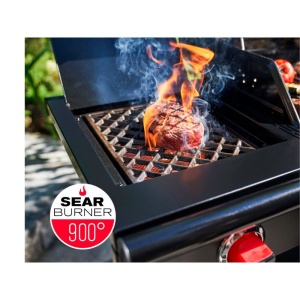 Gratar pe gaz si carbuni hibrid Char-Broil Gas2Coal 2.0 330 Special Edition, plita si sear burner - 140994 - Img 15