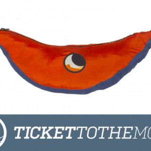 Hamac Ticket to the Moon King Size Royal Blue -Orange - 320 × 230 cm - TMK3935