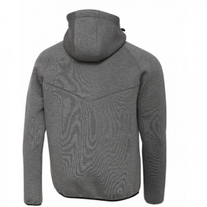 Hanorac Savage Gear Tec Foam Zip Dark Grey Melange - Img 2