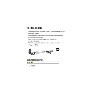 Kit de rotiserie electric pentru gratarele HYDE 3 sau 4 Enders Pro S - 7912 - Img 3