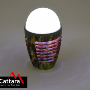 Lampa LED reincarcabila, cu aparat anti-insecte cu UV Pear Army Cattara - TT13179 - Img 6