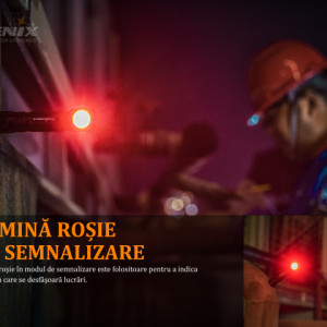 Lanterna frontala Fenix HM61R Reincarcabila 1200lumeni 145 metri 5