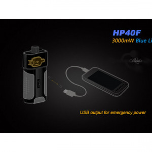 Lanterna frontala Fenix HP40F Pescuit 450 lumeni 110 metri 5
