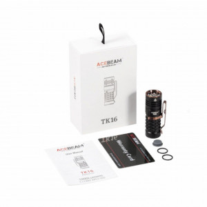 Lanterna profesionala Acebeam TK16 Aluminiu, 1800 lumeni, 158 m 3