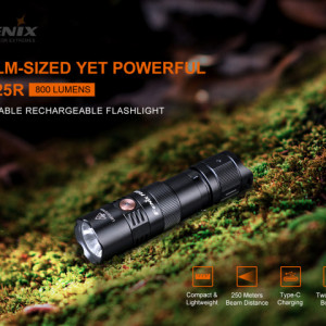 Lanternă reîncărcabilă 800 Lumeni 250 metri Fenix PD25R -ADV-483-001 - Img 5