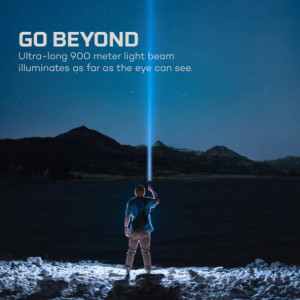 Lanterna reincarcabila Nebo Luxtreme, 500 lumeni, 900m - NEB-FLT-1008-G 3