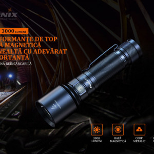 Lanterna Tactică Fenix C7  - 3000 Lumeni - 470 Metri - ADV-454-001 2