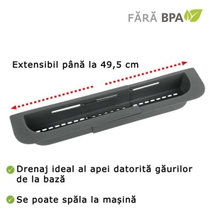 Organizator extensibil pentru chiuveta Wenko Fino - 54773100 - Img 11