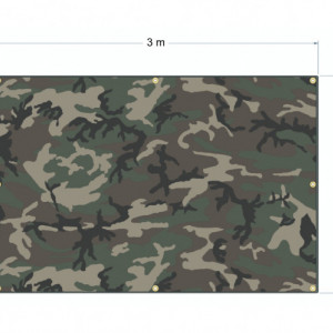 Prelata Tarpaulin 2x3m WATERPROOF Cattara - TT13888 - Img 3