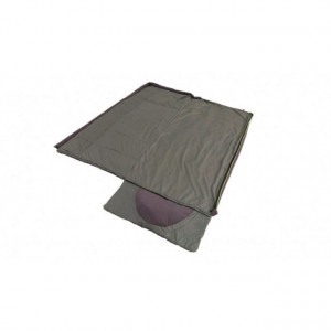 Sac de dormit reversibil Outwell Contour - Dark Purple - Fermoar Dreapta 6
