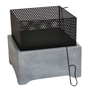 Semineu de terasa din piatra artificiala MgO Activa Idaho 35 x 35 cm - 15178