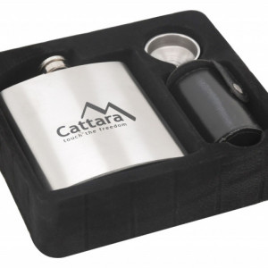 Set butelca 175ml cu 4 pahare Cattara TT13625 - Img 6