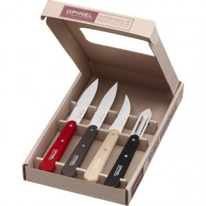 Set Opinel pentru Bucatarie, 4 piese manere Colorate - 001626 - Img 2