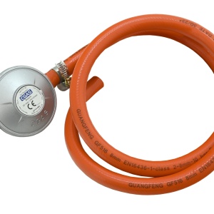Set regulator de gaz 30mbar cu furtun 0.9m Cattara, EN16129 - TT13606