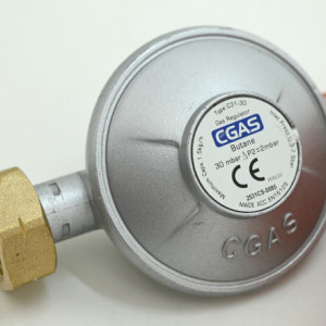 Set regulator de presiune + furtun 1.5m 30mBar Cattara TT13607 - Img 2