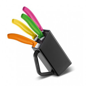 Set Victorinox pentru Bucatarie, 4 piese, suport negru - 6.7126.4 3