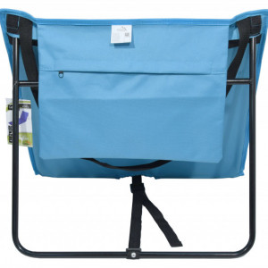 Sezlong pentru plaja pliabil Korfu Albastru Cattara 160 x 55 cm - TT13515 - Img 4