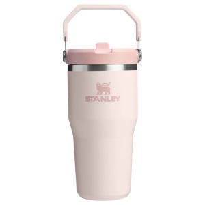 Stanley IceFlow™ Flip Straw Tumbler, 0.6L, Rose Quartz