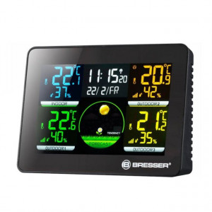 Statie meteo Bresser Quadro NLX 3 senzori externi - 7000023 2