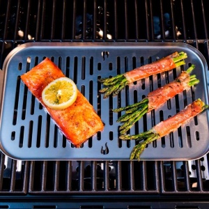 Tava din inox pentru gratar 22 x 42,5 x 2 cm Char-Broil - 140015 - Img 2