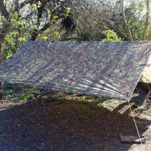 Tenda 3×3 Prelata Camo - 0705422505422 montata