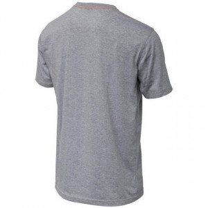 Tricou Savage Gear Signature Logo Grey Melange  4