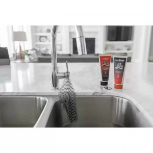 Unealta cu zale din inox pentru curatat vase din fonta 18 x 18 cm Camp Chef - CC-CMS7 2