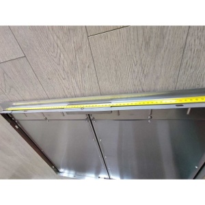 Usa din inox cu cadru built-in 81 x 57 x 4 cm pentru insula si bucatarie exterioara Grandhall Elite 4B - A08001005T - Img 6